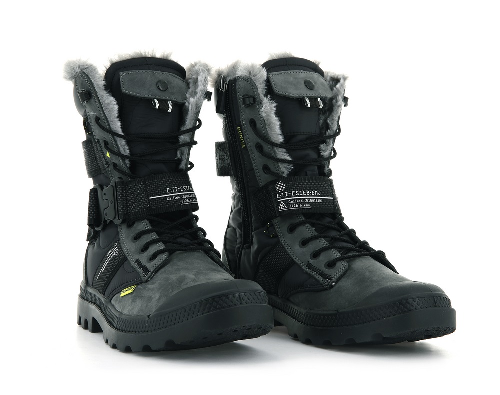 Botas De Invierno Palladium PAMPA EUROPA TACTICAL Hombre Negras | Costa Rica-57023